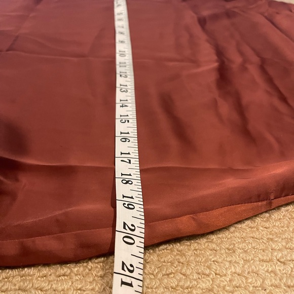 Zara split Hem high waisted midi satin skirt size M - Picture 3 of 6